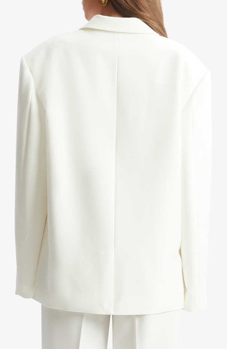Bardot Halia Oversize Blazer, Alternate, color, Orchid White