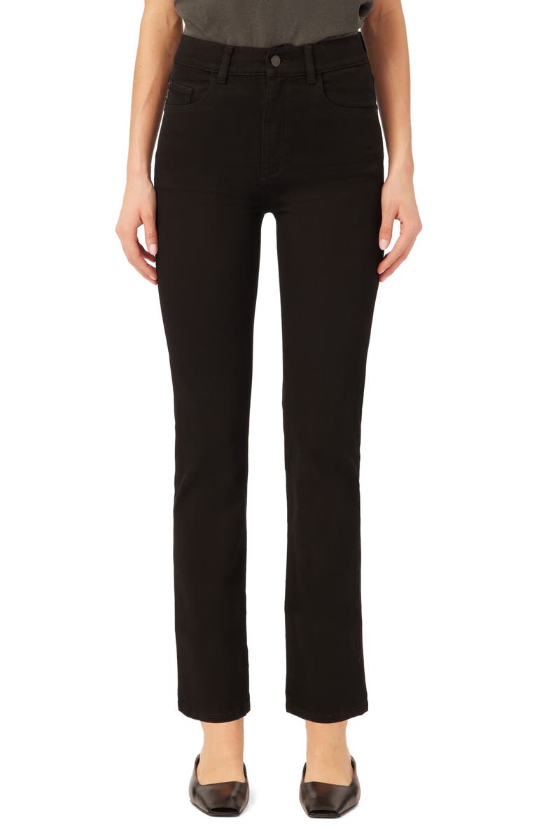 DL1961 Patti High Waist Ankle Straight Leg Jeans, Main, color, 