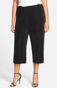 Vikki Vi High Rise Stretch Knit Crop Pants