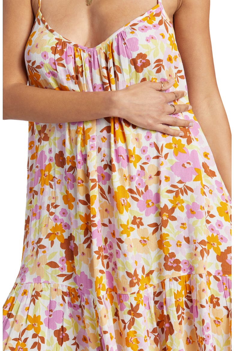 Beach Vibes Floral Cover-Up Dress, Alternate, color, SALT CRYSTAL FLORAL