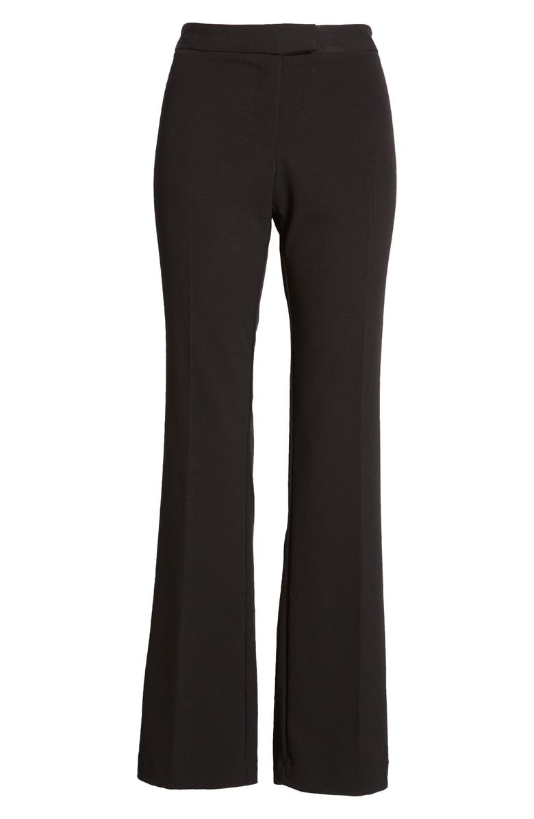 Vince Camuto Nina Wide Leg Pants, Alternate, color, Rich Black