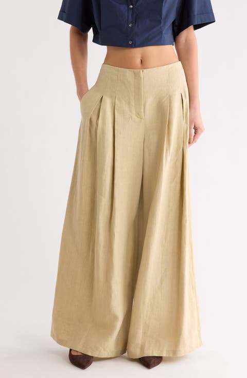 Drew Linen Blend Pants