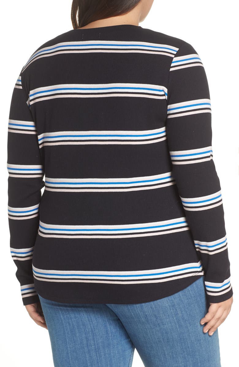 BP. Stripe Henley, Alternate, color,