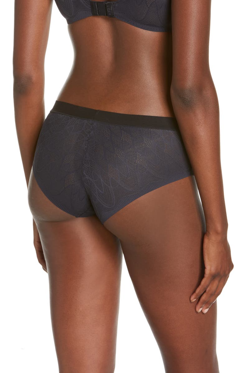 DKNY Lace Comfort Hipster Panties, Alternate, color, 