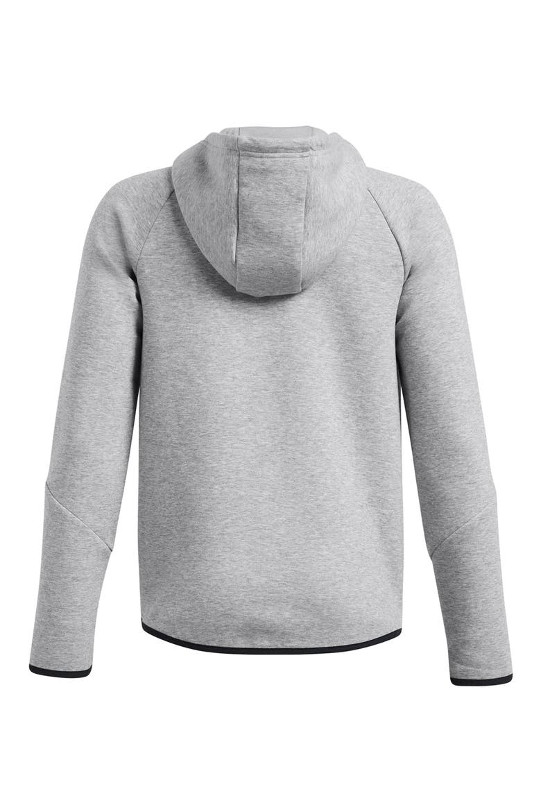 Kids' Unstoppable Fleece Hoodie, Alternate, color, MOD GRAY LIGHT HEATHER