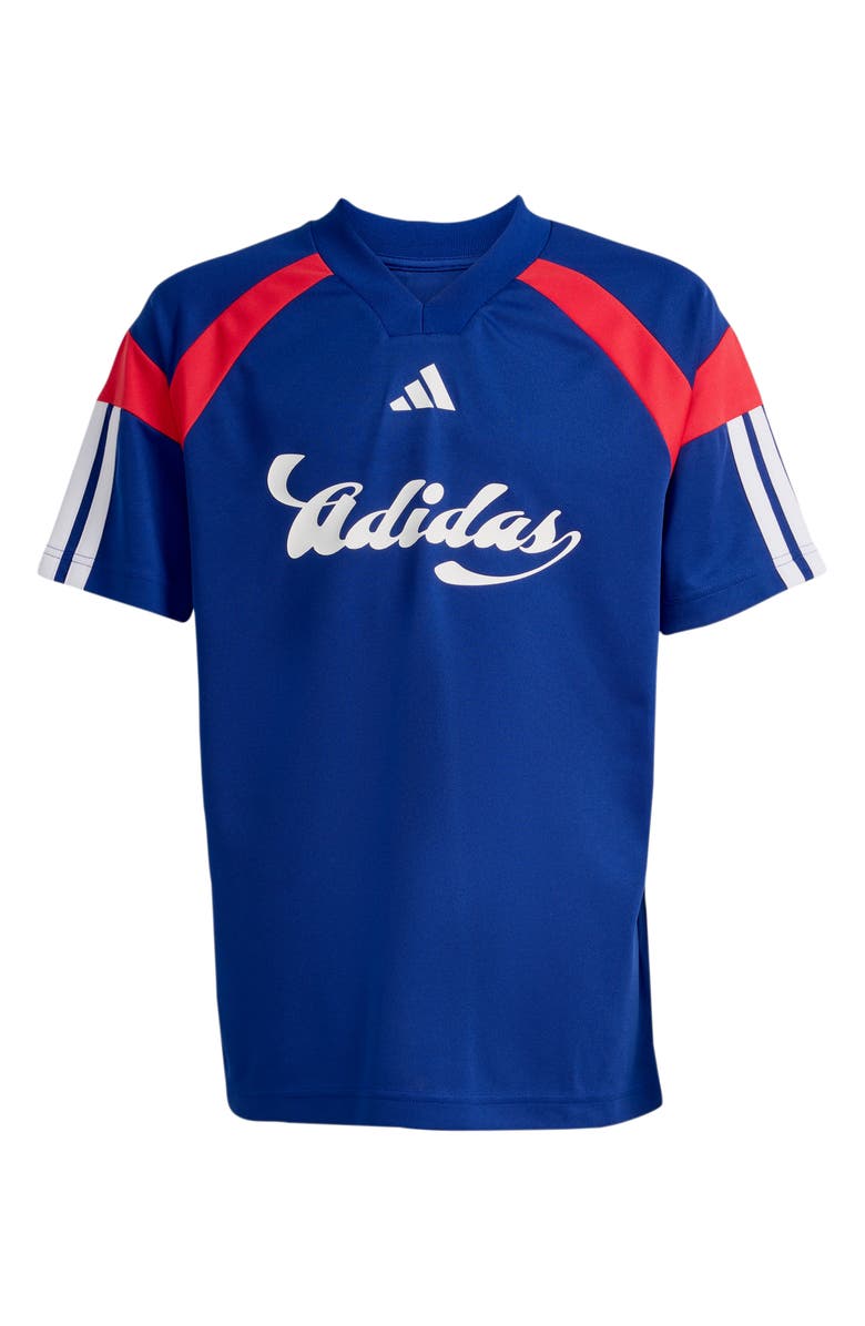 adidas House of Tiro T-Shirt, Alternate, color, Mystery Ink/ White/ Pure Ruby