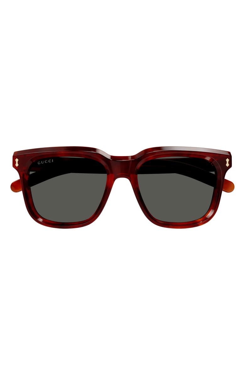 Gucci 54mm Square Sunglasses, Main, color, 