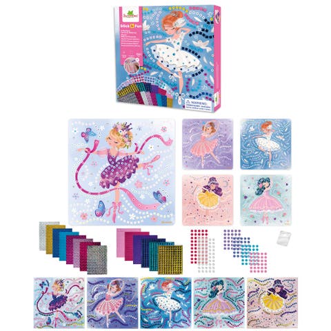 Stick'N Fun - L Mosaics Ballerina Princesses - 5y+