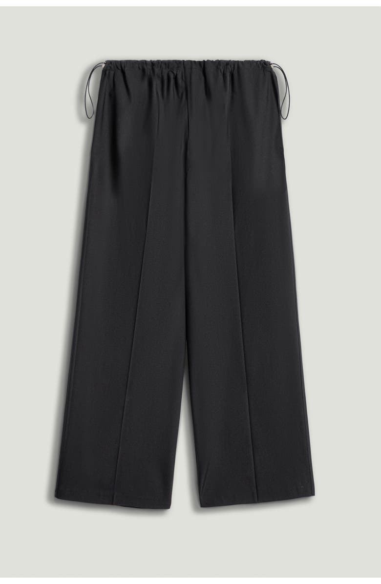 Nocturne Relaxed Drawstring Wide-Leg Pants, Alternate, color, Dark Brown