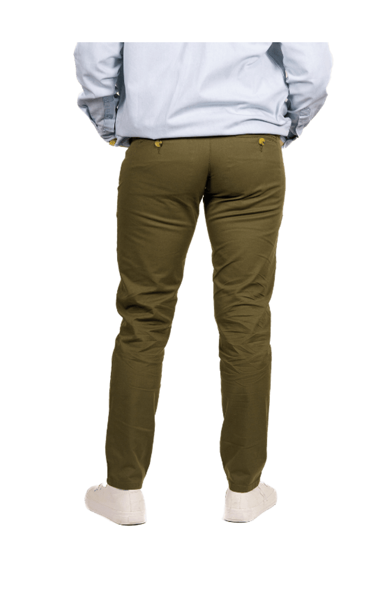 Dapper Boi Slim Olive Chino Pants, Alternate, color, Olive