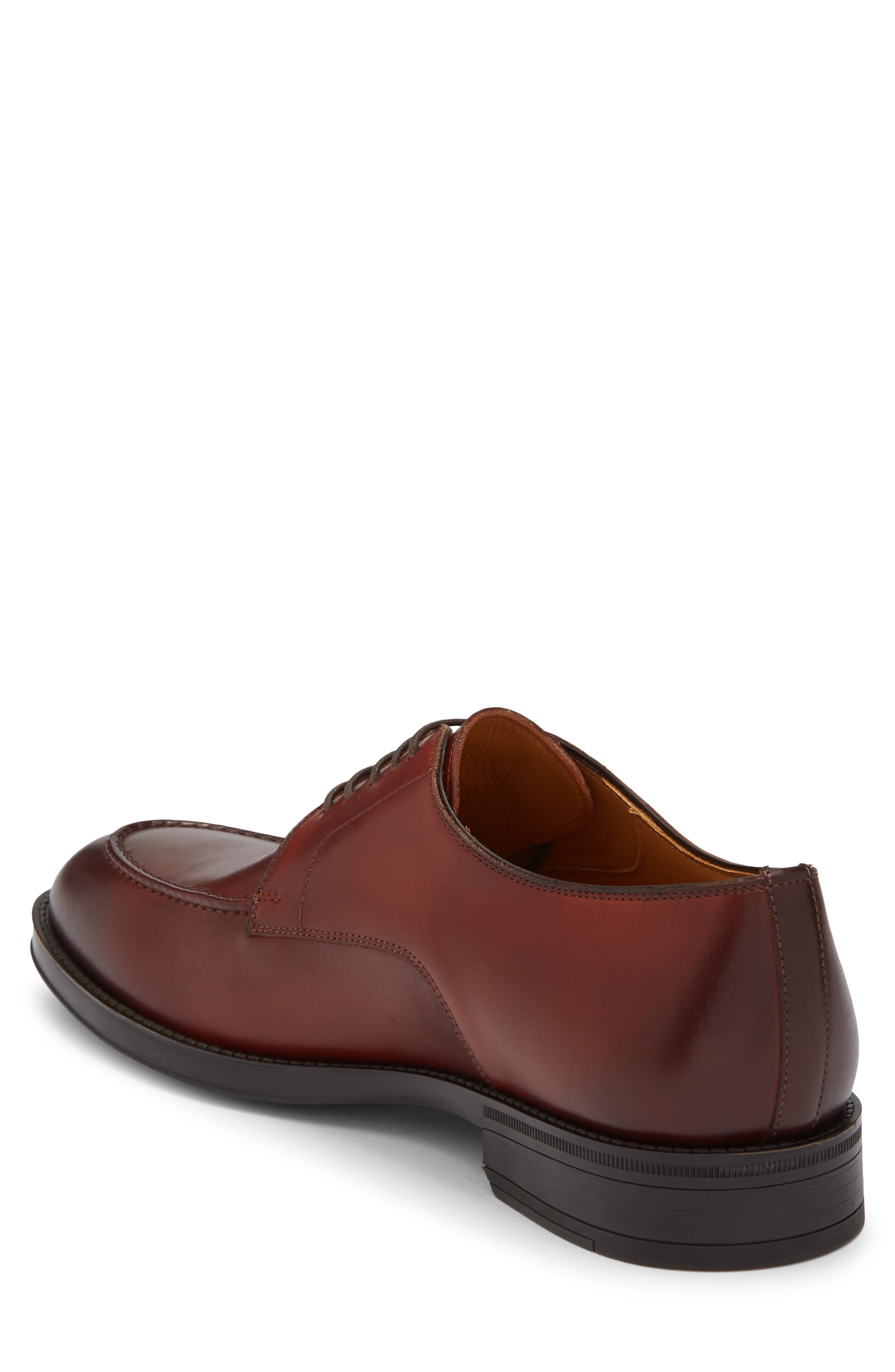 Eddison Apron Toe Derby, Alternate, color, COGNAC