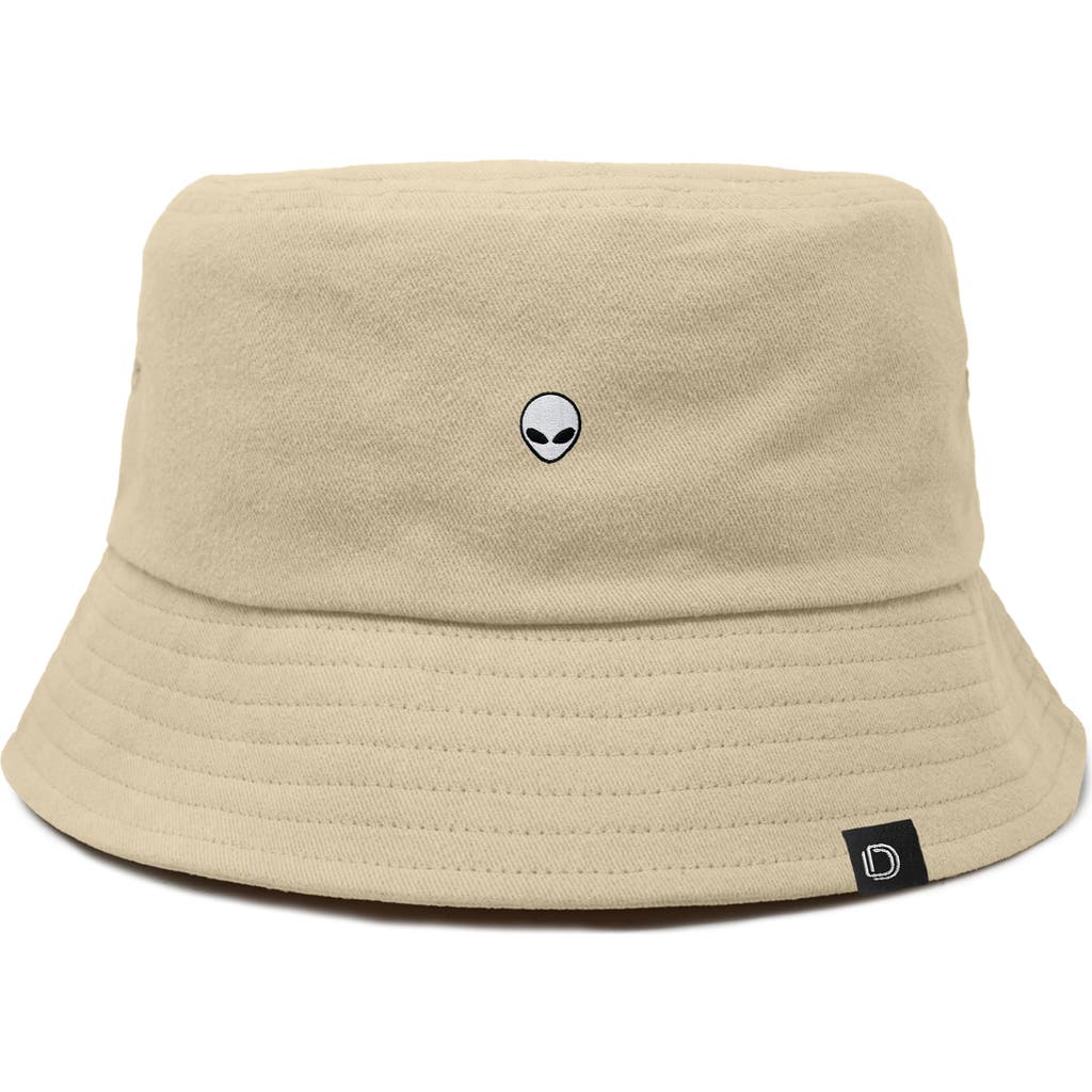 Dalix Mens Lil Alien Cotton Bucket Hat