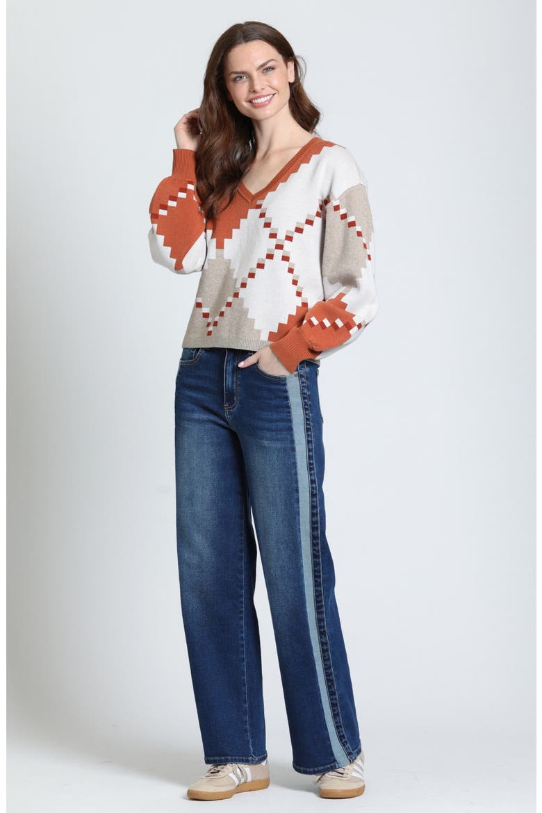Side Line Mid Rise Bootcut Jeans, Alternate, color, MIDNIGHT INDIGO