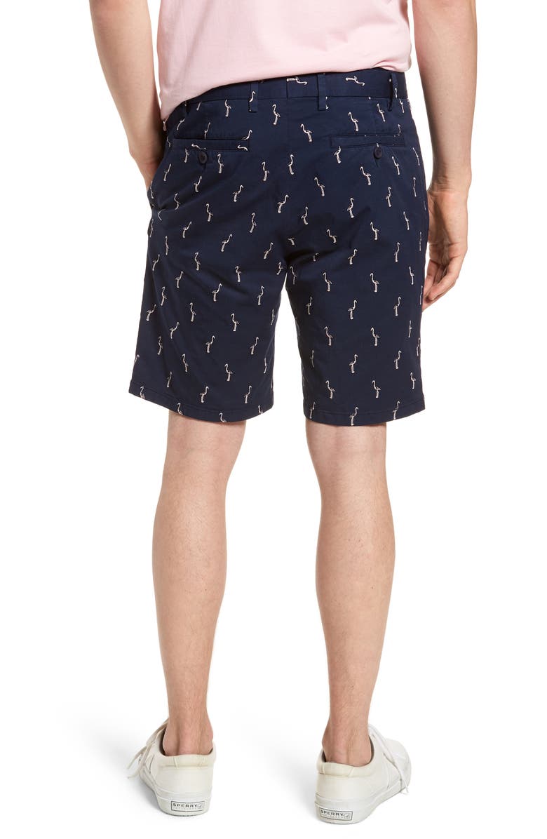 Vilebrequin Embroidered Twill Shorts, Alternate, color,