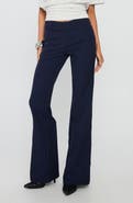 Princess Polly Kinkirk Pinstripe Low Rise Flare Pants