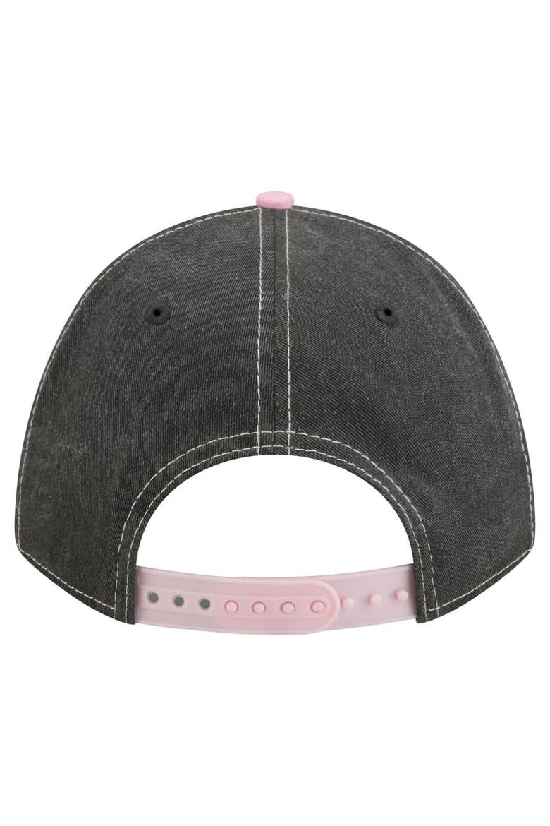 Men's New Era  Black Inter Miami CF Jersey Hook 9FORTY Adjustable Hat, Alternate, color, Black
