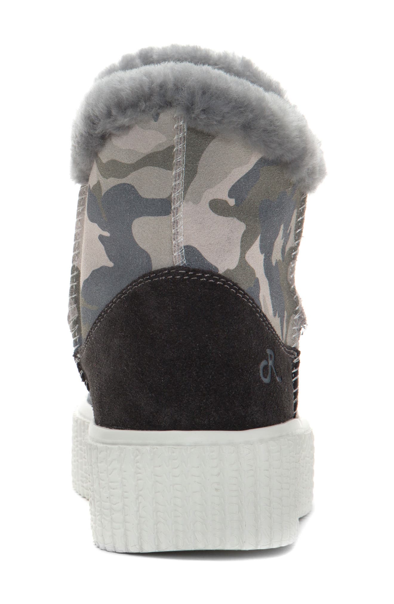 RELIGIOUS COMFORT Genuine Shearling Boot Slipper, Alternate, color, 