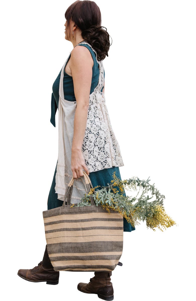 Will & Atlas Sonoma Stripe Jute Shopper, Alternate, color,