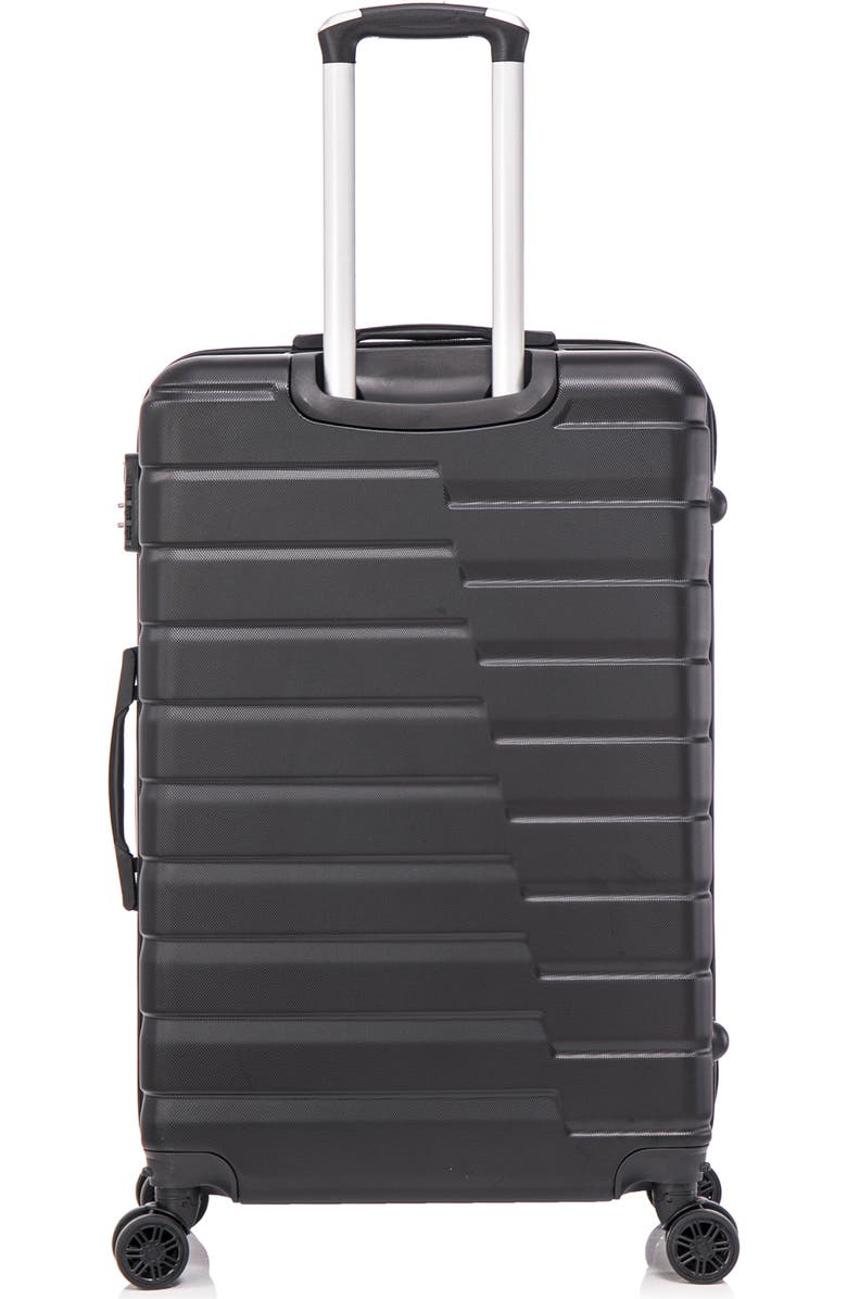 TUCCI Marvello Hardshell 3-Piece Spinner Luggage Set, Alternate, color, Black