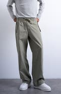 Topman Baggy Canvas Trousers