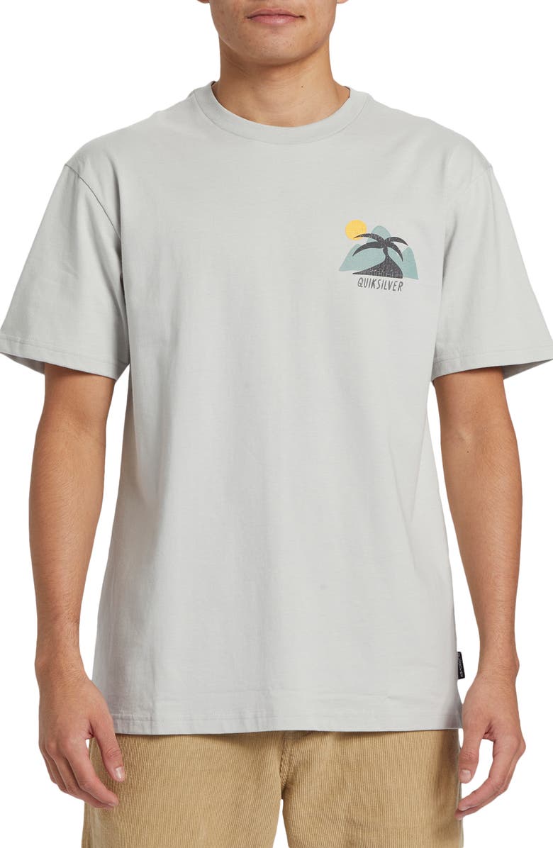 Quiksilver Elemental Mor Organic Cotton Graphic T-Shirt, Main, color, 