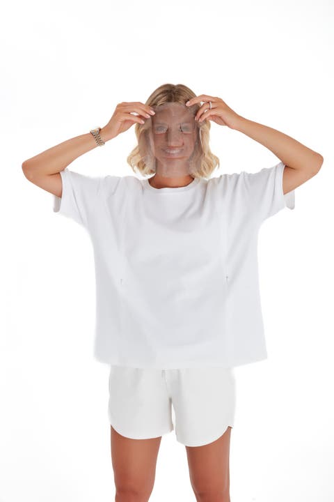 FaceCover Reusable Silver Face Mask