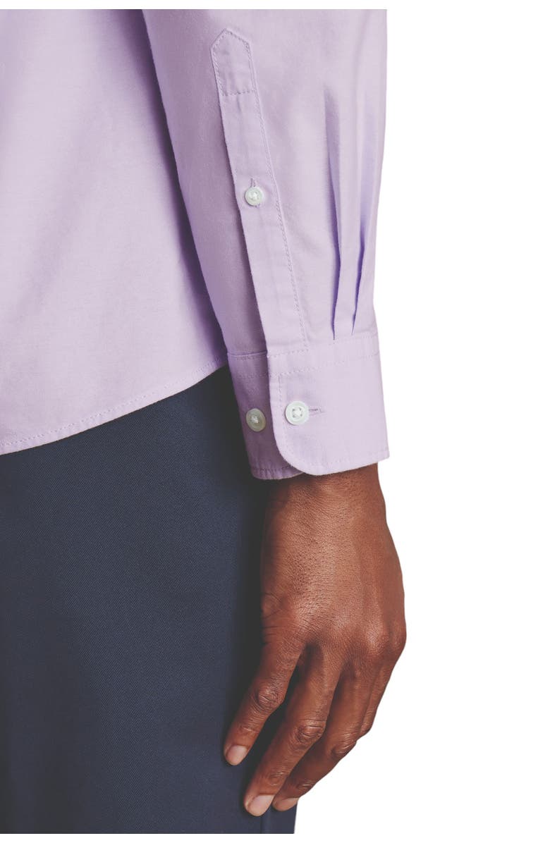 Charles Tyrwhitt Slim Fit Button-Down Washed Oxford Shirt, Alternate, color, Lilac Purple