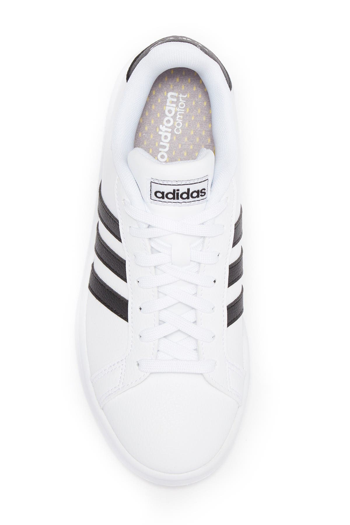 adidas Grand Court Lace-Up Sneaker, Alternate, color, 