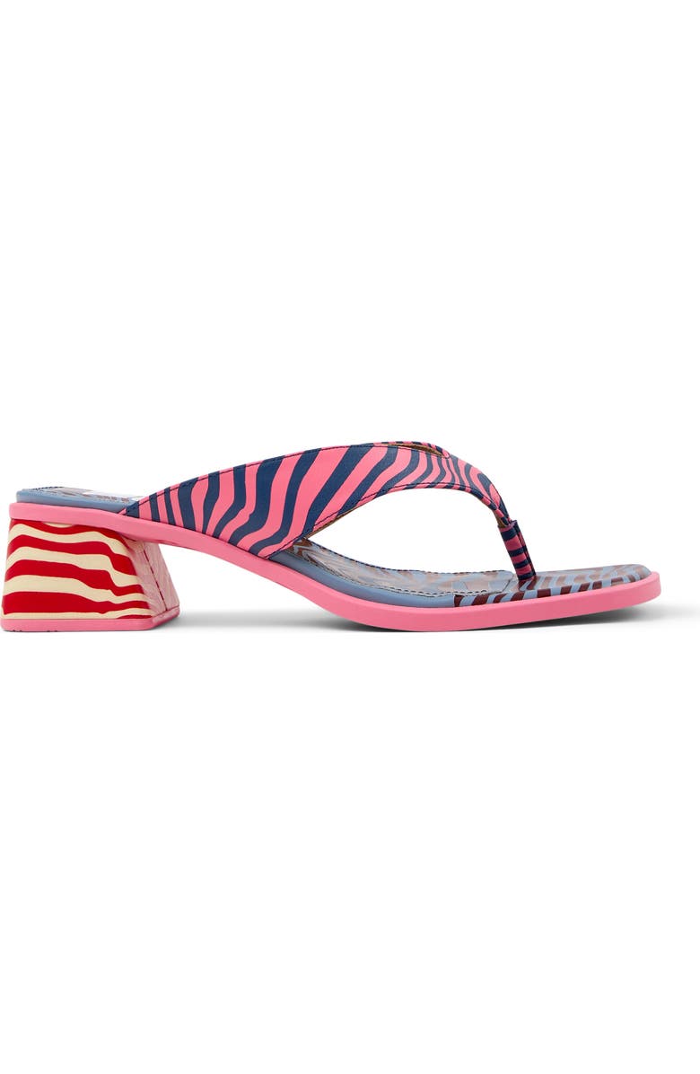 Camper Kora Twins Mismatch Flip Flop, Alternate, color, Pink - Assorted