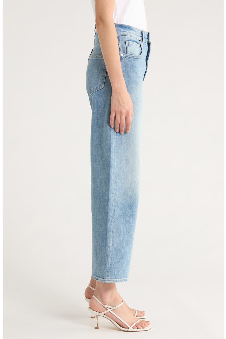 Arellia High Waist Ankle Barrel Jeans, Alternate, color, COSMIC