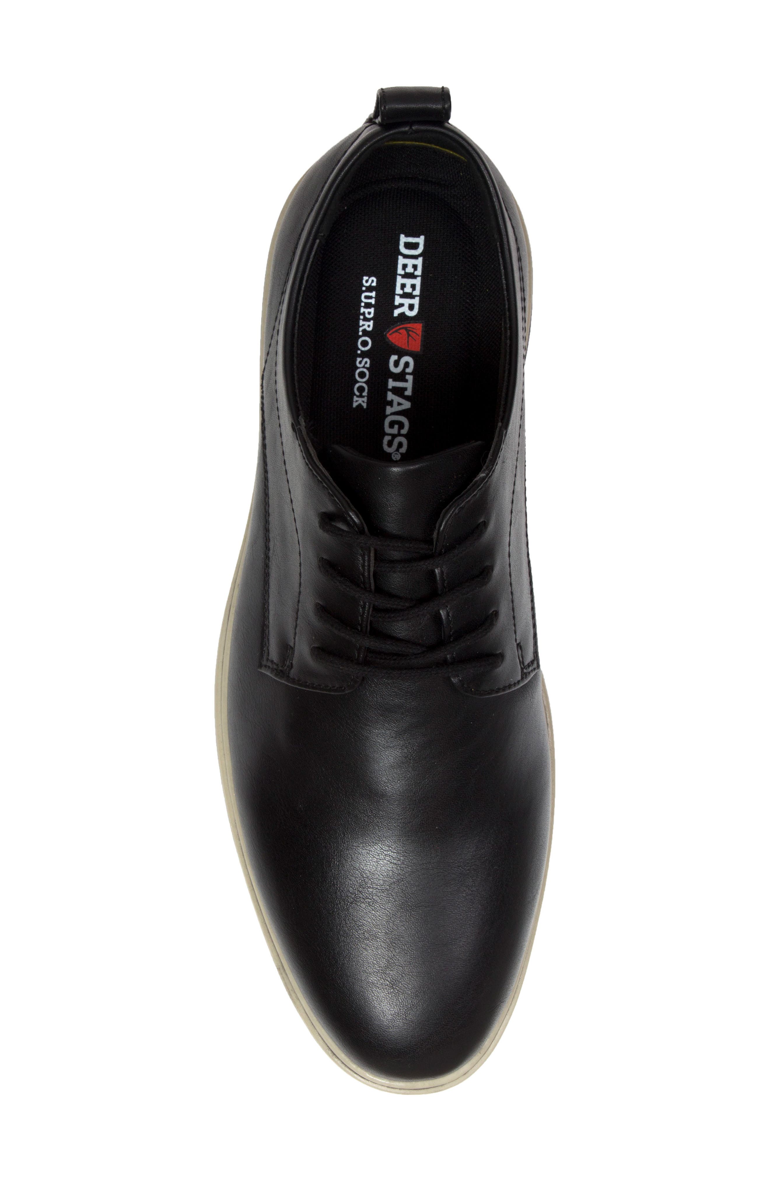 Deer Stags Lisbon Derby, Alternate, color, Black/ Grey