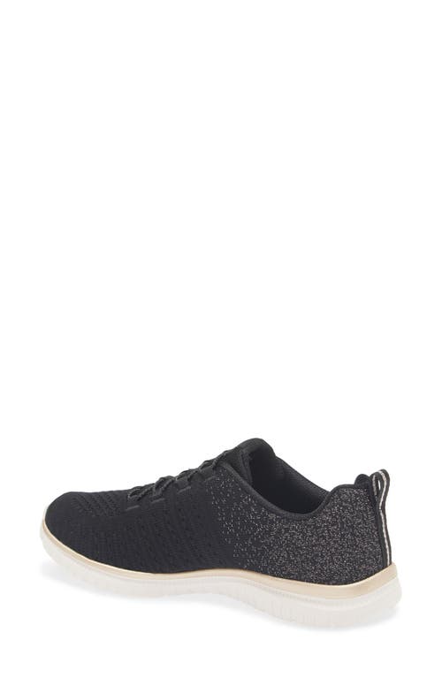 Skechers Virtue Lucent Sneaker In Black