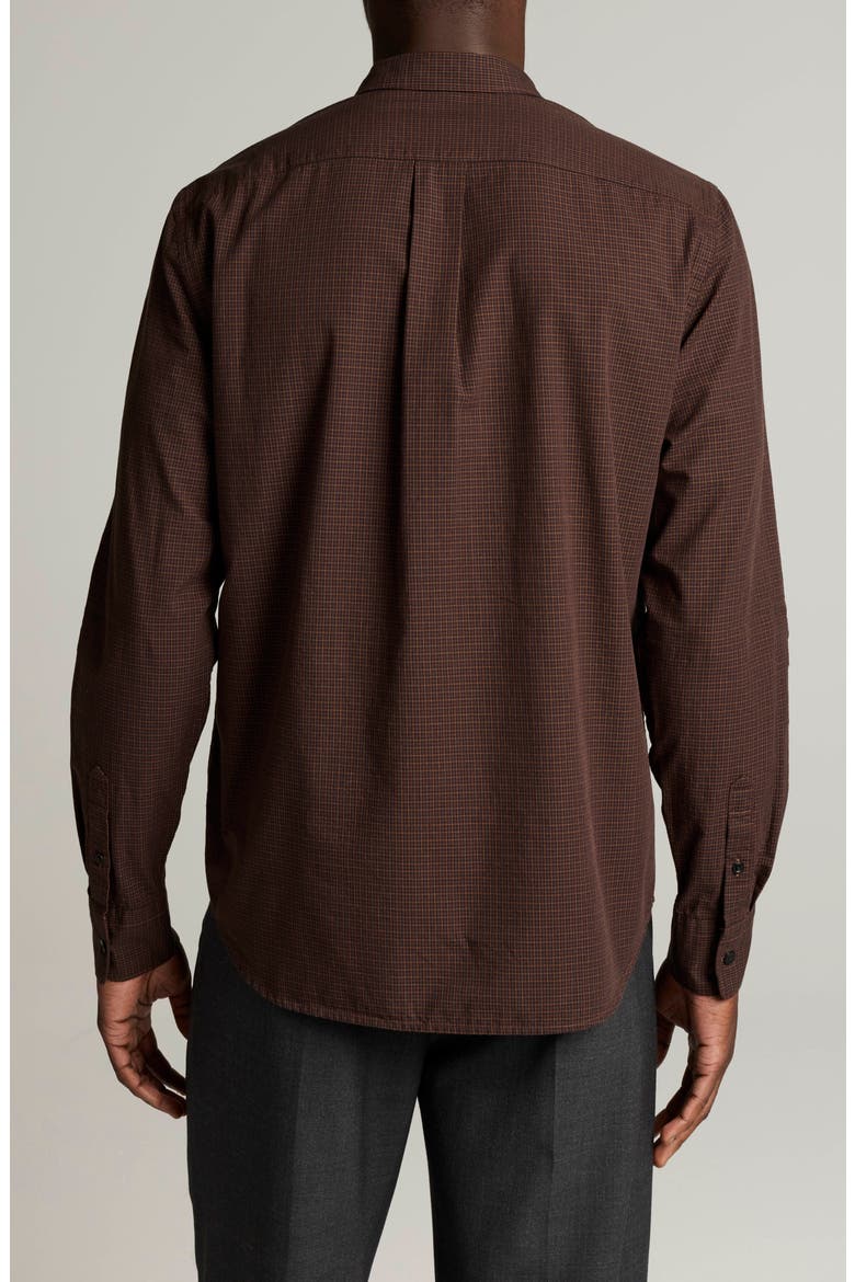 Carnes Plaid Long Sleeve Button Down Shirt, Alternate, color, CHOCOLATE PLUM COMBO