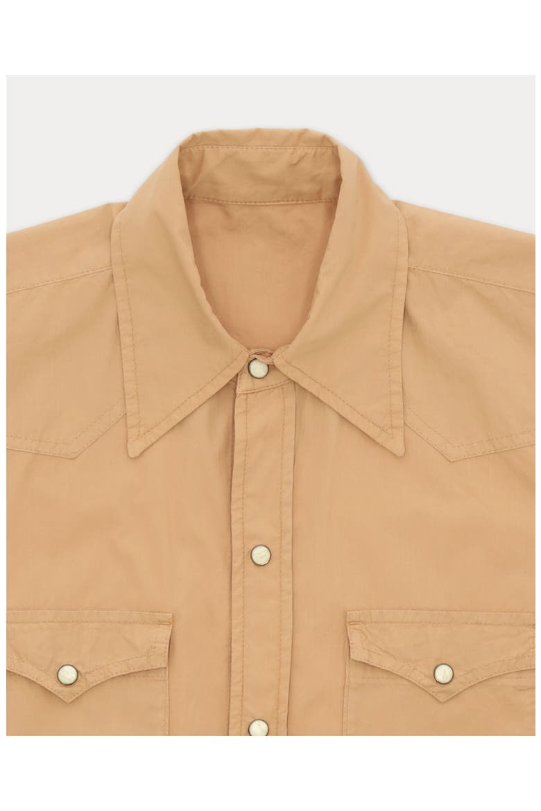 Arley Cotton Shirt Dress, Alternate, color, Beige