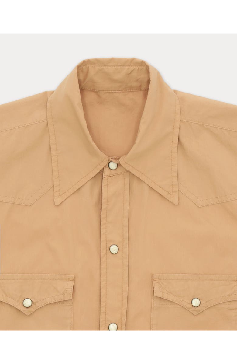 Fortela Arley Cotton Shirt Dress, Alternate, color, Beige