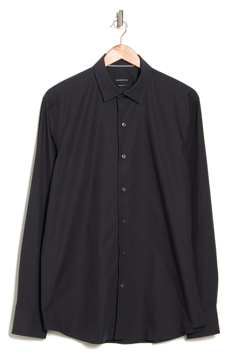 Bugatchi Regular Fit Cotton Button-Up Shirt, Alternate, color, 