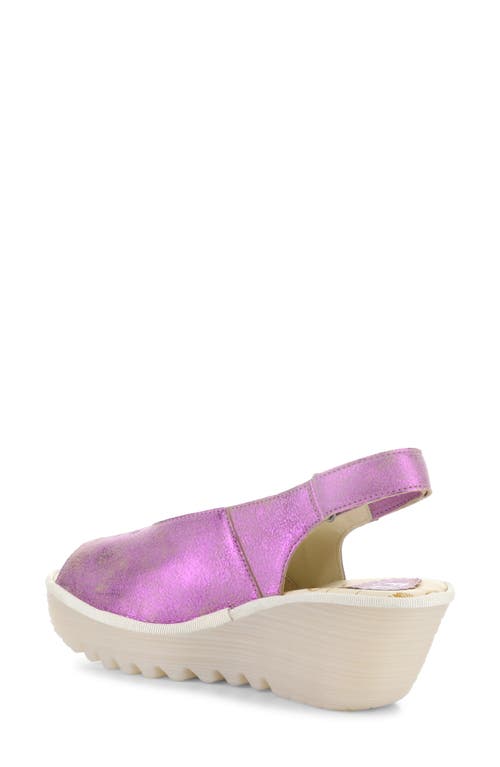 FLY LONDON FLY LONDON YEAY PEEP TOE SANDAL 