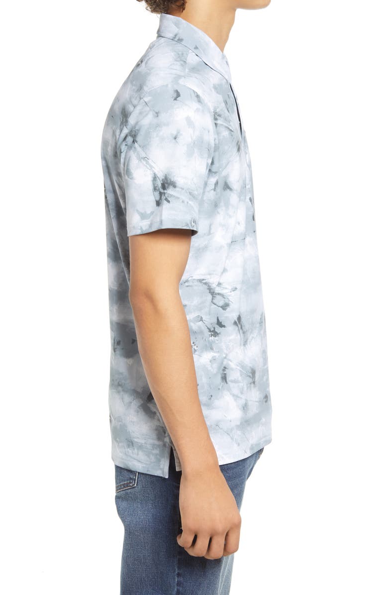 Original Penguin Allover Tie Dye Print Golf Polo, Alternate, color, 