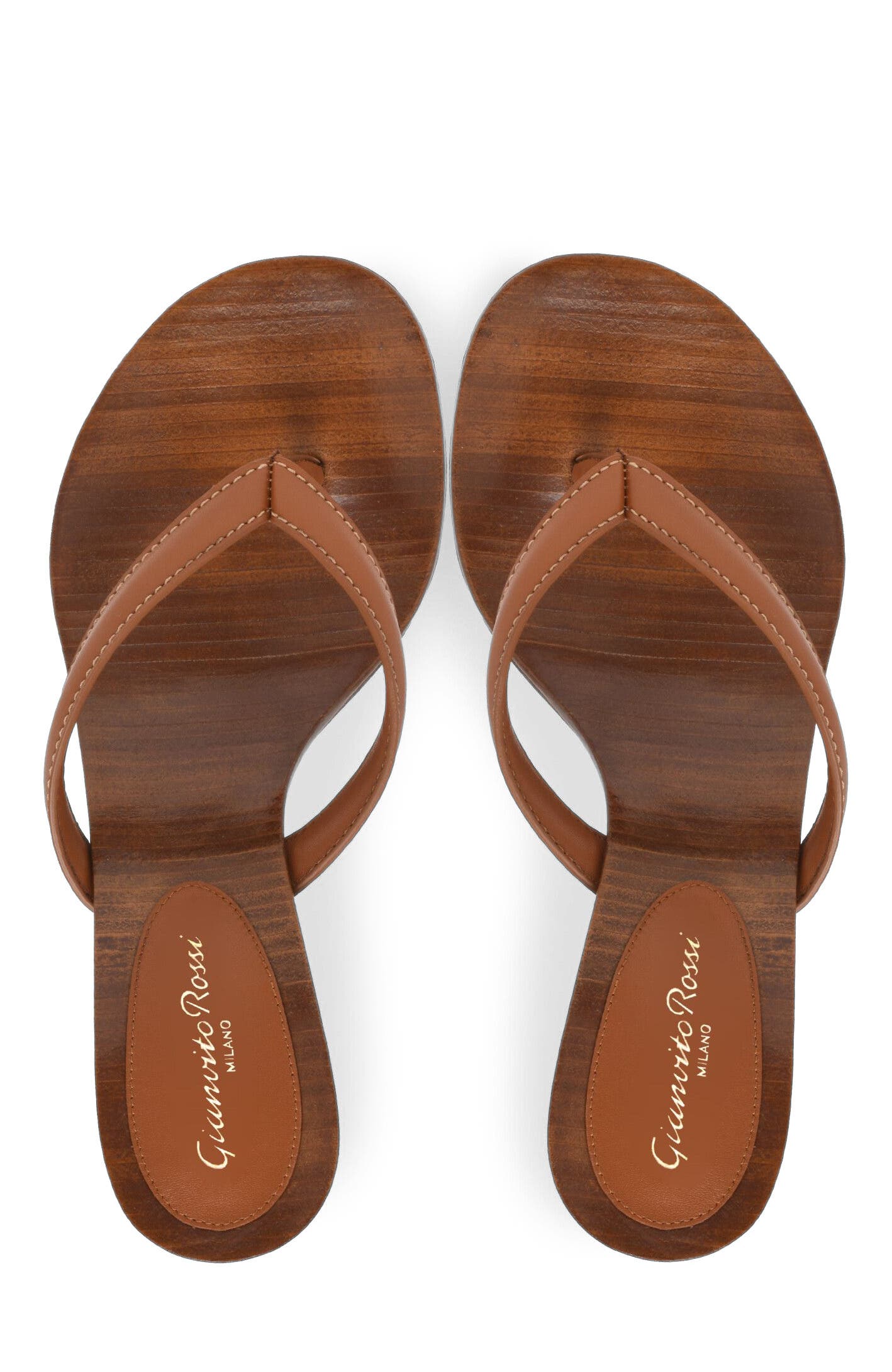 Newport Thong, Alternate, color, Brown Leather