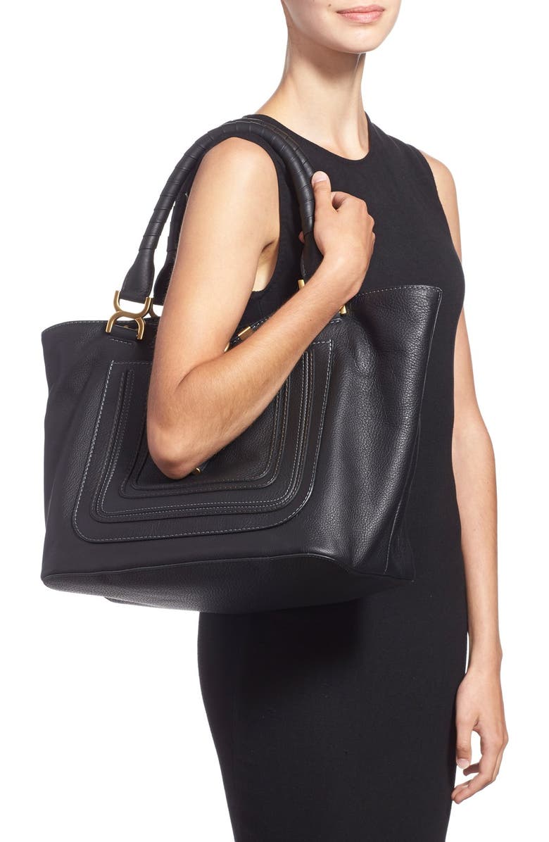 Chloé 'Marcie - New' Leather Tote, Alternate, color,