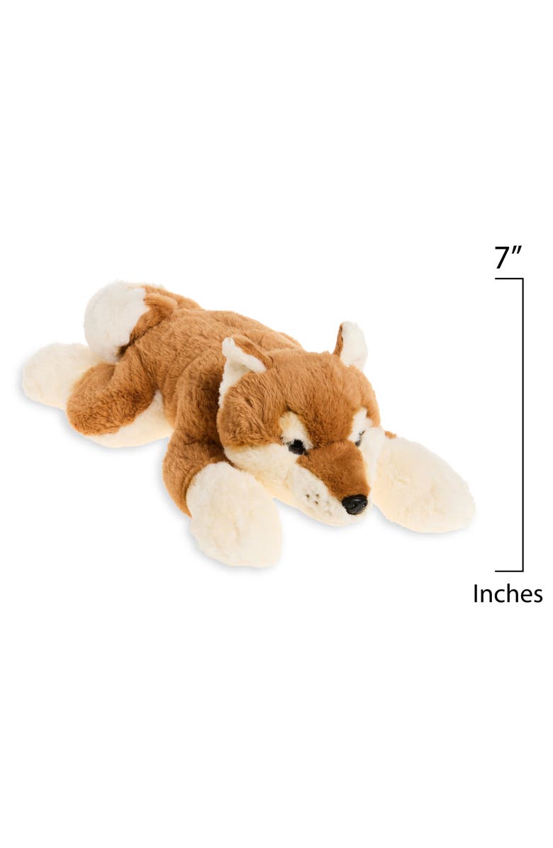 FAO Schwarz Adopt-A-Pets Sweet Shiba Inu Plush Stuffed Animal, Alternate, color, Brown