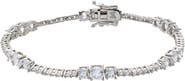 BY ADINA EDEN Graduated Accent Tennis Bracelet