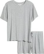 Nordstrom Moonlight Eco Easy Rib Short Pajamas