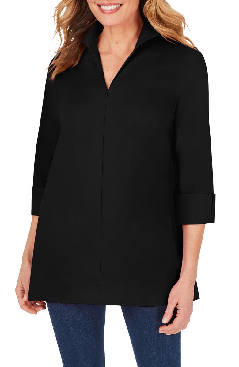 Foxcroft Lydia Wrinkle-Free Non-Iron Shirt, Main, color,