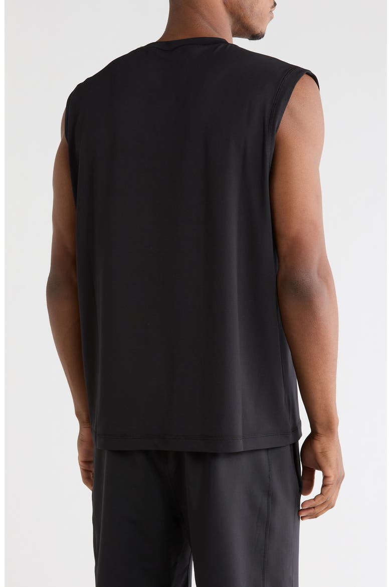 Performance Muscle Tank, Alternate, color, BLACK