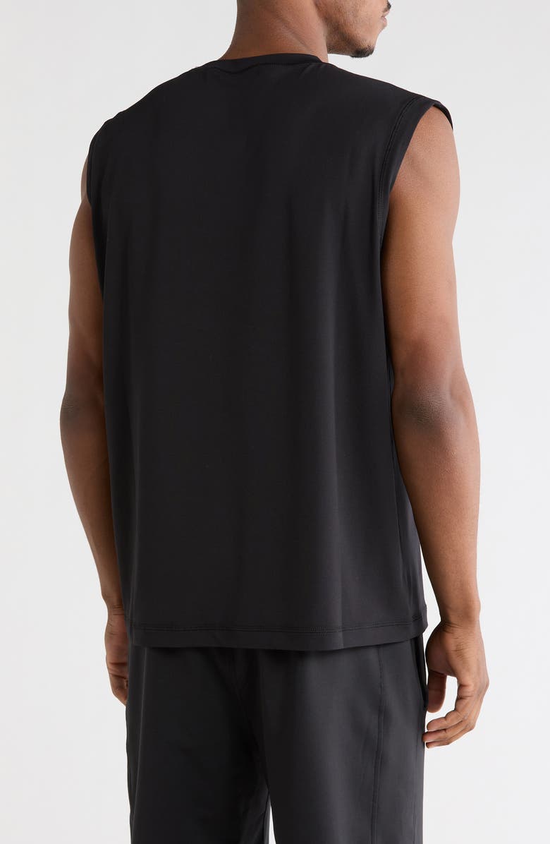 Z by Zella Performance Muscle Tank, Alternate, color, Black