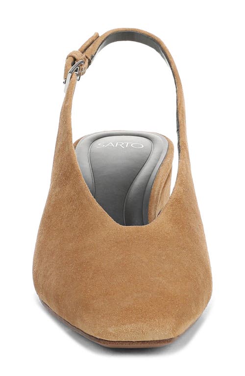 Sarto By Franco Sarto Sutton Slingback Pump In Brown
