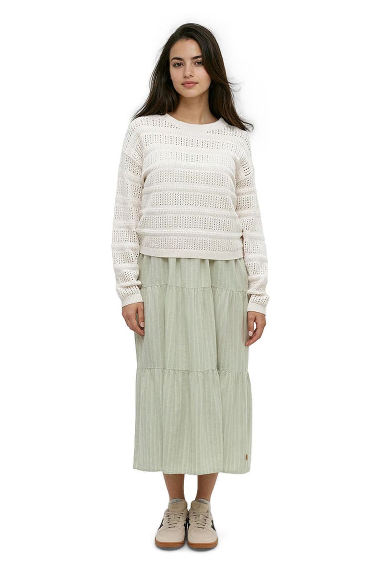 Lunenberg Sweater, Main, color, Cotton White Heather