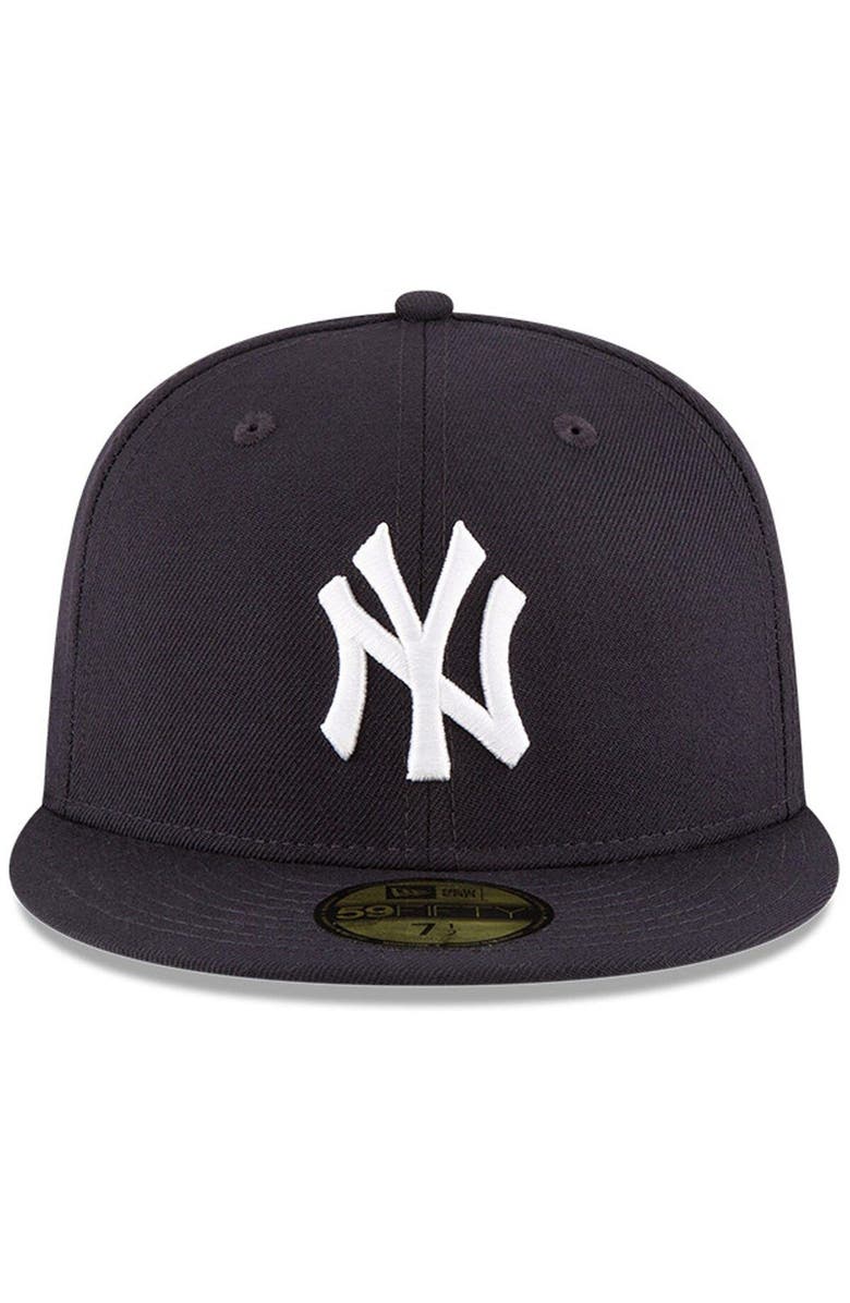 New Era Men's New Era Navy New York Yankees Side Patch 2000 Subway World Series 59FIFTY Fitted Hat, Alternate, color, Navy