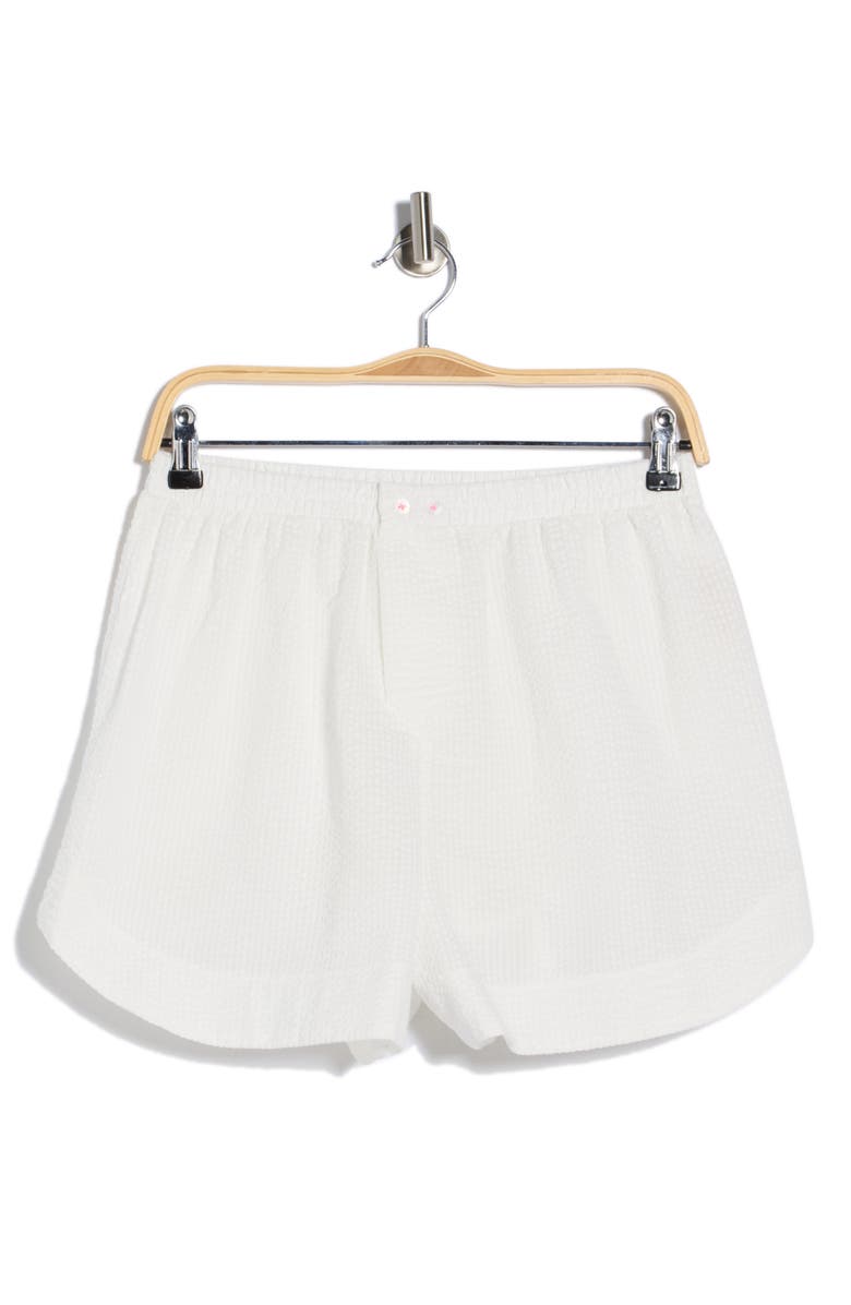 Free People Cloud Nine Sleep Boxers, Alternate, color, Ivory Combo